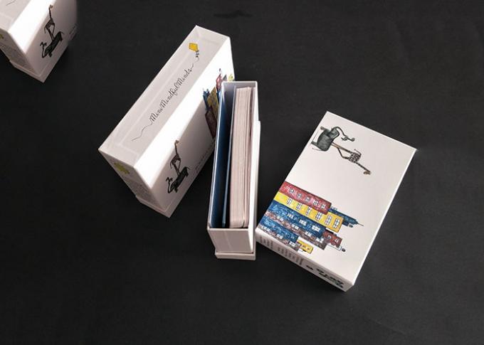포장하는 뚜껑 소책자 책을 가진 엄밀한 상자를 인쇄하는 다채로운 본 서랍을 미끄러지기