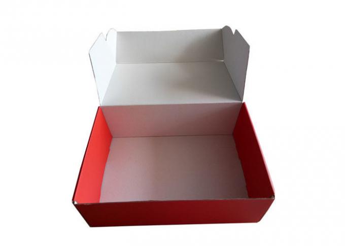 호화스러운 빨간 서류상 선물 상자, 모자/훈장 패킹을 위한 물결 모양 포장 상자