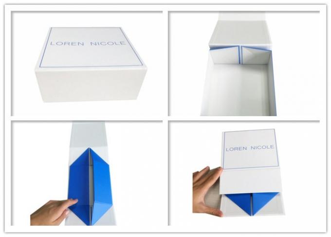 풀 컬러 인쇄 접히는 선물 상자, 자석 마감을 가진 종이 존재하는 상자