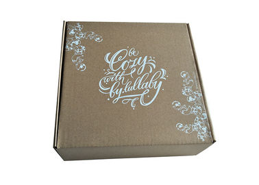 중국 덮개 박판 갈색 포장지 접을 수있는 상자, 접을 수 있는 브라운 광장 선물 상자 공장