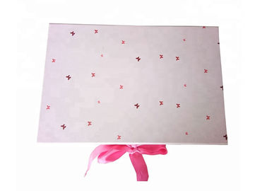 중국 분홍색 색깔 선물 감싸기 상자, 소녀 복장을 위해 포장하는 주문 선물 상자 공장