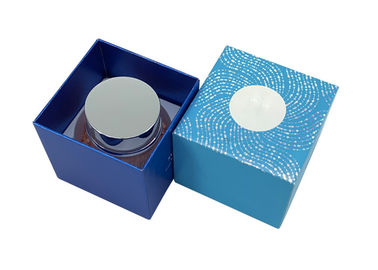 포장 콘테이너 UV 코팅 표면이 파란 뚜껑과 기본 상자 50ml 피부 관리에 의하여 단지 거품이 입니다