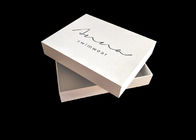 백색 뚜껑 및 기본 상자, 뚜껑 수영복 포장을 가진 접을 수 있는 상자 협력 업체