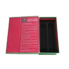 밝은 초록색 인쇄된 화물 박스 일렬로 세워진 거품 향수병 포장 협력 업체