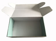 백색 인쇄 피복 패킹을 위한 물결 모양 판지 상자 W9 플루트 물자 협력 업체