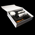 백서 EVA 거품 삽입을 가진 형성된 상자 까만 각인 로고 자석 마감 협력 업체