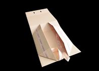 슬리퍼 포장을 위한 자석 마감 종이 선물 상자 Foldable 분홍색 색깔 협력 업체