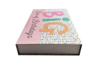 소녀 복장을 위해 포장하는 책에 의하여 형성된 상자 다채로운 Handmade 선물을 주문 설계하십시오 협력 업체