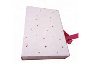 분홍색 색깔 선물 감싸기 상자, 소녀 복장을 위해 포장하는 주문 선물 상자 협력 업체
