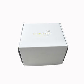 뜨거운 포일 금 로고 Zxc-007를 포장하는 복장을 위한 물결 모양 화물 박스